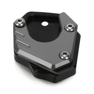 Support d'agrandissement de béquille de moto Support latéral antidérapant Pièce de plaque agrandie pour HONDA XL650V / XL700V Transalp 2000 - <span class=keywords><strong>2013</strong></span> - Product Image 1