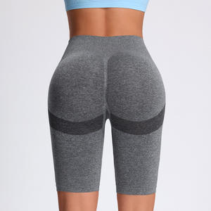 Short de fitness taille haute pour femmes Vêtements de sport respirants par les fabricants pour les sports d'été et le yoga pêche - Product Image 2