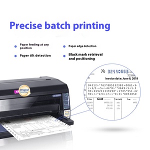 Yingme I FP-630K 24-Pins Multifunctionele Dot-Matrixprinter Voor Logistieke Documenten Financiële Overzichten Bankboekjes En Vouchers - Product Image 4