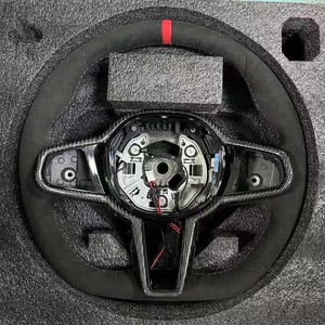 Volante CS para <span class=keywords><strong>BMW</strong></span> 3 4 5 Series G20 G21 G80 G81 G22 G23 G26 G30 G32 G87 G80 Volante deportivo adecuado de cuero de ante - Product Image 1