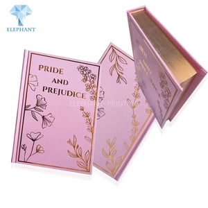 Cuaderno de Tapa Dura con Acabado Brillante o Mate, Ecológico y Personalizado, con Papel Dorado, para Votos de Boda, con Bordes Pintados - Product Image 1