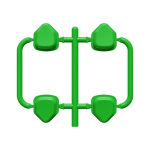 EXtreme Rate <span class=keywords><strong>Custom</strong></span> D-Pad Directional Pad Ergonomische geteilte Dpad-Tasten für Dual sense PS5 <span class=keywords><strong>PS4</strong></span>-Controller - Product Image 2