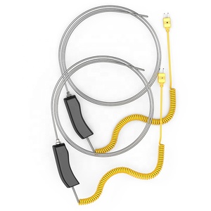 Portable Quick <b>Food</b> <b>Thermometer</b> Response -50C to 1200 Probe 100 mm 200mm 300mm 500mm K Type Surface Handheld Thermocouple - Product Image 6