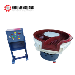 Mangkuk Tumbler bentuk permukaan logam Deburring getaran pemolesan baja tahan karat barel Vibrator mesin penyelesaian getaran - Product Image 2