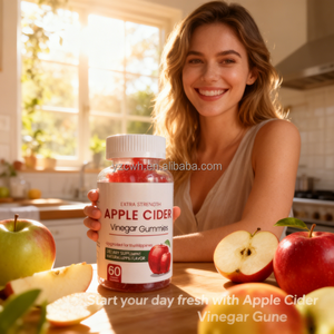 Gummies au vinaigre d'Amomum Tsao-ko, compléments alimentaires à base <span class=keywords><strong>de</strong></span> plantes pour la nutrition sportive, multivitamines, favorisant la digestion et renforçant la résistance - Product Image 3