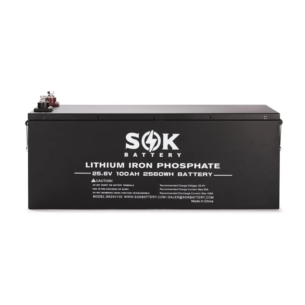 Sok 24v100ah 200AH 300ah chu kỳ sâu LiFePO4 pin lithium sắt Phosphate