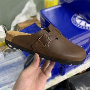 <span class=keywords><strong>Zuecos</strong></span> Birken de ante vacuno cómodos al por mayor para hombre y mujer, sandalias de diseñador populares con entresuela de <span class=keywords><strong>madera</strong></span> y suela de EVA - Product Image 5