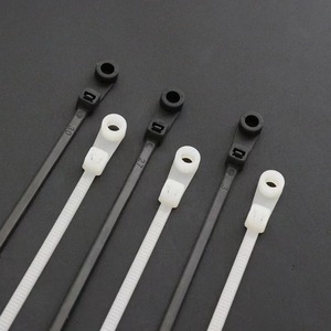 Abrazaderas de Cable Huijia 4x150mm 5x200mm Autoblocantes para Agrupación de Cables Blanco Negro 1.2mm de Grosor Clasificación de Resistencia al Fuego 94v-2 - Product Image 2