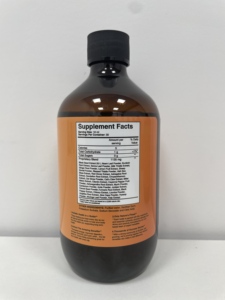 OEM Complejo de Bitters de Semilla Negra con Cardo Mariano, Azafrán y Cúrcuma, 16FL OZ, Suplemento Líquido Herbal para Desintoxicación Hepática, Venta al por Mayor - Product Image 3