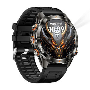 New Arrivals KT80 Outdoor Sports Smart Watch for Men Women 3ATM Waterproof Fitness Tracker Smart Watch With Flashlight - Product Image 3