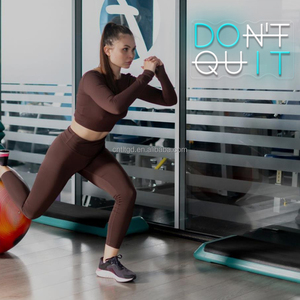Tonight Don't Quit Letrero de neón para decoración de pared Luces Led para dormitorio Oficina Gimnasio Fiesta Gamer Room Decoraciones - Product Image 3