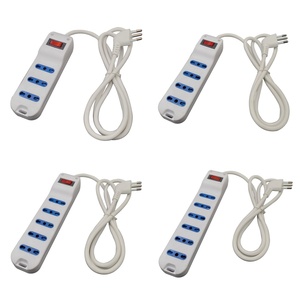<span class=keywords><strong>Regleta</strong></span> de Enchufes Estándar Italiana 10/16A, <span class=keywords><strong>Cable</strong></span> de Extensión de 3/4/5/6 Vías con Interruptor y Protección Contra Sobrecarga de 3500W - Product Image 3
