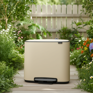 Cestino a Pedale Brabantia 11 L Beige per Uso in Cucina - Product Image 3