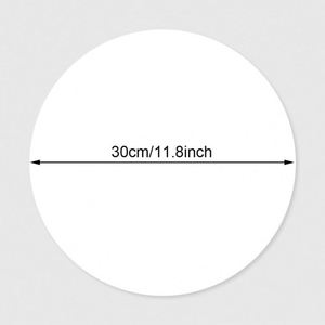 Autocollants de Table Effaçables à Sec Imperméables en Forme de Points Circulaires (Lot de 12) – Décorations Murales Amovibles pour Tableau Blanc, Maison, École, Salle de Classe, Bureaux - Product Image 1
