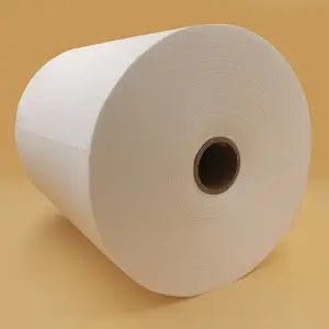 Super Oil Absorption Nonwoven Industrial Paper Wiping Rags Magic Wipe Car Cleaning Cloth In Roll 70% Woodpulp 30% Polyester