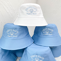 Chapeaux Bob Personnalisés Bicolores pour Mariage, Brodés, en Gros, pour Invités, Rétro, Cadeau Personnalisé pour Enterrement de Vie de Jeune Fille