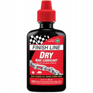 Lubrifiant pour vélo Finish Line Dry 60ml Technologie céramique Toutes conditions de conduite - Product Image 1