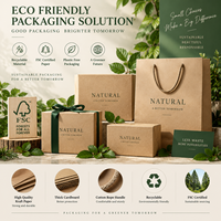 Sac de courses en papier kraft écologique et recyclable, avec ruban en corde de coton durable, impression sérigraphique, logo personnalisé, emballage promotionnel