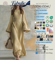 Fabricant OEM ODM de robes à manches longues pour femmes, design personnalisé, vente en gros, couleur unie, élégante, tenue de mode automne-hiver