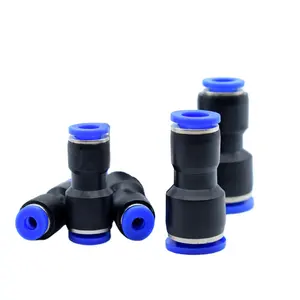 PG Series 6 8 10 12 14 16mm Pneumatic Push-in Fittings Direct One Touch Tube Quick Connector