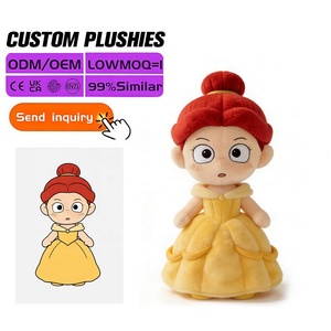 Poupée en peluche personnalisée de 20 cm et 30 cm, figurine d'anime sur mesure, jouet en peluche, poupée en peluche de star Kpop coréenne - Product Image 1