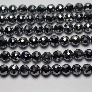 도매 테라헤르츠 커팅 6mm & 8mm & 10mm 라운드 건강 에너지 원석 비즈, 주얼리 제작 디자인용 - Product Image 2