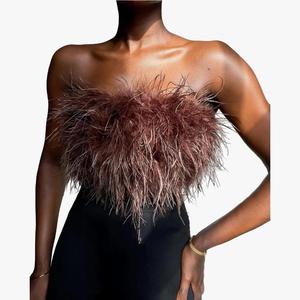 New Design Women's Summer Solid Color Strapless <b>Top</b> Fashion - Product Image 6