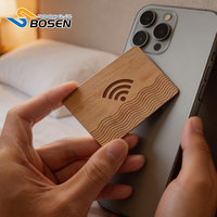 Programmierbare NFC-Holz-Hotel-Schlüsselkarte mit Individueller Bedruckung für Hotelgäste-Zugang