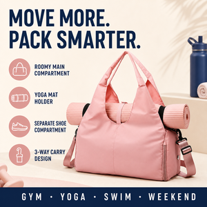 Entrega Rápida: Bolsa de Ginástica Moderna com Logotipo Personalizado, Elegante para Viagem, Bagagem de Mão, Ultraleve para Atividades ao Ar Livre, Preço de Fábrica, Bolsa de Yoga Sofisticada - Product Image 1