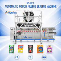 Automatische Horizontale Abfüll- und Verpackungsmaschine für Vorgefertigte Beutel für Granulatprodukte wie Süßigkeiten, Trockenfrüchte, Nüsse und Snacks