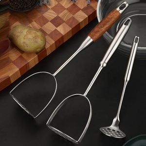 Triturador de Patatas Manual de Acero Inoxidable para el Hogar, Prensa Manual para Patatas - Product Image 5