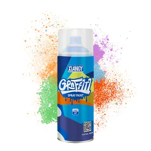 Pintura en aerosol de grafiti acrílico de alta calidad al por mayor, pintura artística de colores vibrantes duradera, grafiti
