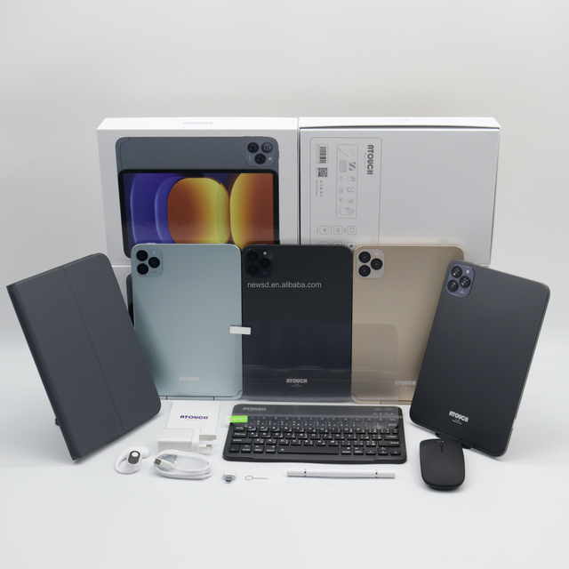 Factory 10.1 Inch Android Tablette 64 GB Memory 5000mAH Battery WiFi with Keyboard Business Tablet PC