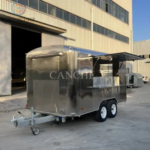 Carrito de Comida Rápida Estándar Australiano para Exteriores, Remolque Móvil de Hot Dogs en Venta - Product Image 1