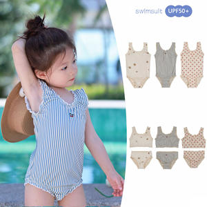 <span class=keywords><strong>Maillot</strong></span> <span class=keywords><strong>de</strong></span> <span class=keywords><strong>bain</strong></span> deux pièces pour bébés filles, résistant au chlore, protection solaire UPF 50+, séchage rapide, en polyester - Product Image 1