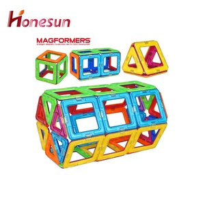 Jouet magnétique pour enfants, <span class=keywords><strong>jeu</strong></span> de <span class=keywords><strong>construction</strong></span> magnétique, ensemble <span class=keywords><strong>Magnetix</strong></span> avec de petits aimants sûrs pour les enfants - Product Image 4