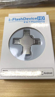 Flash Disk USB OTG 1TB 2TB, Flashdisk USB 4 in 1 128GB 256GB 512GB, Flashdisk USB OTG 4 in 1 untuk iPhone, Tipe C 2GB-128GB