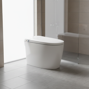 Inodoro Inteligente con Lavado Automático Nuca, Inodoro de Cerámica, Inodoro Eléctrico Inteligente - Product Image 1