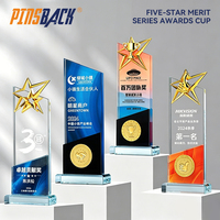 Trophée en cristal personnalisé, écologique, avec impression couleur, durable, poli, gravé, pour récompense sportive et souvenir commémoratif