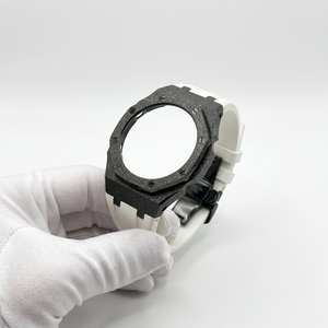 Kit de modification pour <span class=keywords><strong>Casioak</strong></span> GA2100 GA-B2100 Gen4, finition or givré, boîtier et bracelet en caoutchouc fluoré FKM - Product Image 2