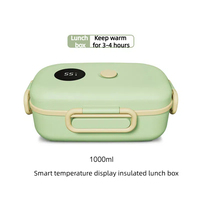 Heiße Aktion: Intelligente Thermische Brotdosen mit Warmhaltefunktion – Lunchbox-Set für Erwachsene und Kinder mit Thermoskanne und Temperaturanzeige