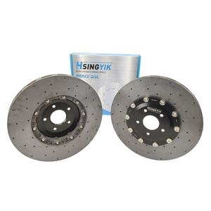 Rotores de disco de freno de cerámica de carbono, de alto rendimiento, para Nissan GTR, R35, Ferrari, PORSCHE, BMW M3, M4, AUDI R8 - Product Image 4