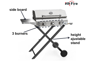 Vente en usine contrôle de <span class=keywords><strong>la</strong></span> température, <span class=keywords><strong>grande</strong></span> cuisine Camping gril cuisinière barbecue debout gril gaz - Product Image 3