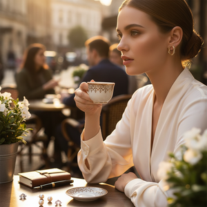 Orecchini a grappolo in stile elegante da donna in lega di alta qualità con diamanti geometrici di ispirazione religiosa gioielli di moda - Product Image 3