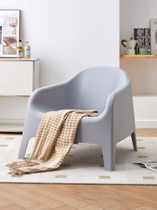 Mobilier de jardin d'extérieur, style luxe, confortable, canapé en plastique simple, <span class=keywords><strong>accoudoir</strong></span> empilable, chaises d'hôtel en plastique - Product Image 3