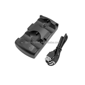 Base de Carga Dual USB 2 en <span class=keywords><strong>1</strong></span> para Controlador de Movimiento de <span class=keywords><strong>PS3</strong></span>, Soporte de Carga con Alimentación para Joystick de <span class=keywords><strong>PS3</strong></span> - Product Image 6