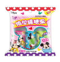 Bonbons compressés 3-en-1 Ela Can de 27g – Comprimés durs portables pour la vente au détail et les collations de fête pour enfants
