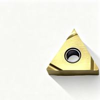 CUFFNOD TNGG160402/04/08/12 R/L-S Plaquettes de tournage triangulaires Nano PVD Cermet pour tour CNC/centre de tournage HRC 55-60 Équivalent OEM