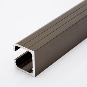 Aluminum Alloy Slide Rail 6000 Series Oxidation Surface Treatment Customizable For Sliding Doors - Product Image 1