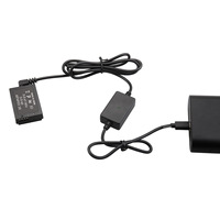 Batterie factice ABS compatible LP-E12 pour M2/M10/M50/M100/M200, Power Bank externe Type-C PD pour studio photo